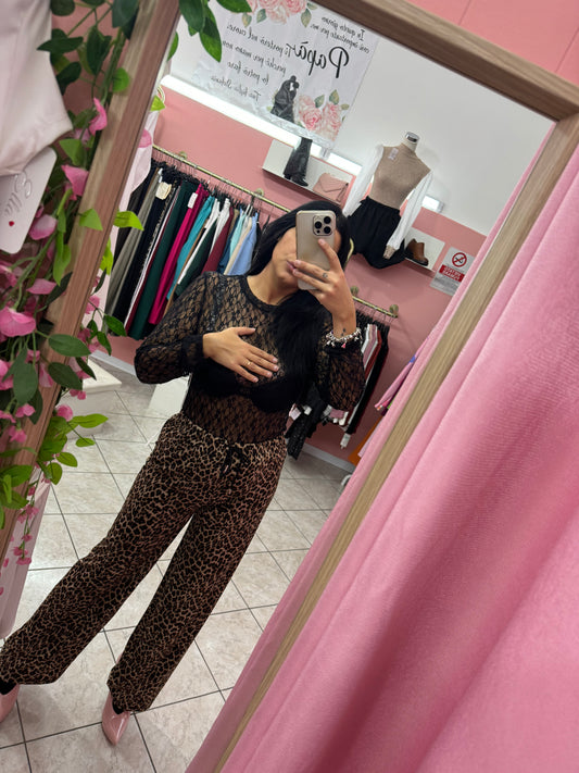 Pantalone animalier